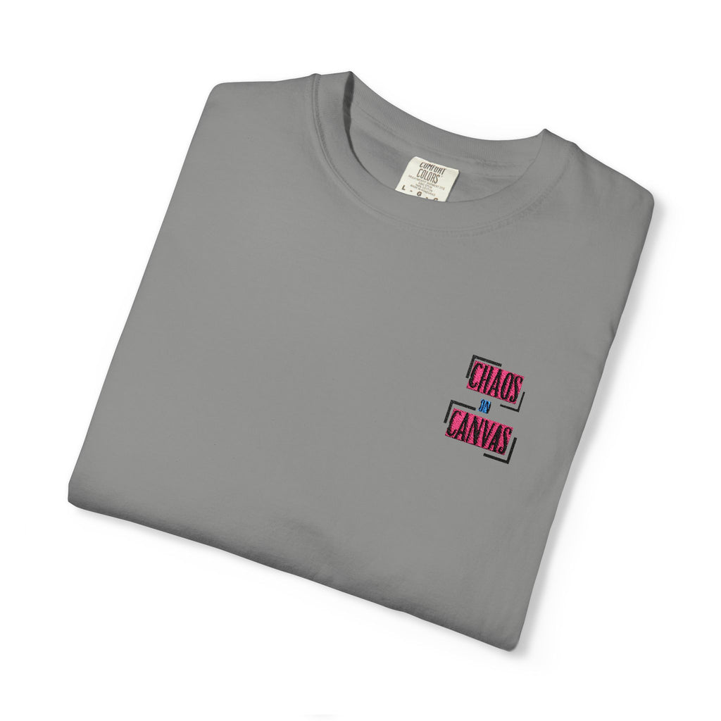 Branded Garment-Dyed T-shirt
