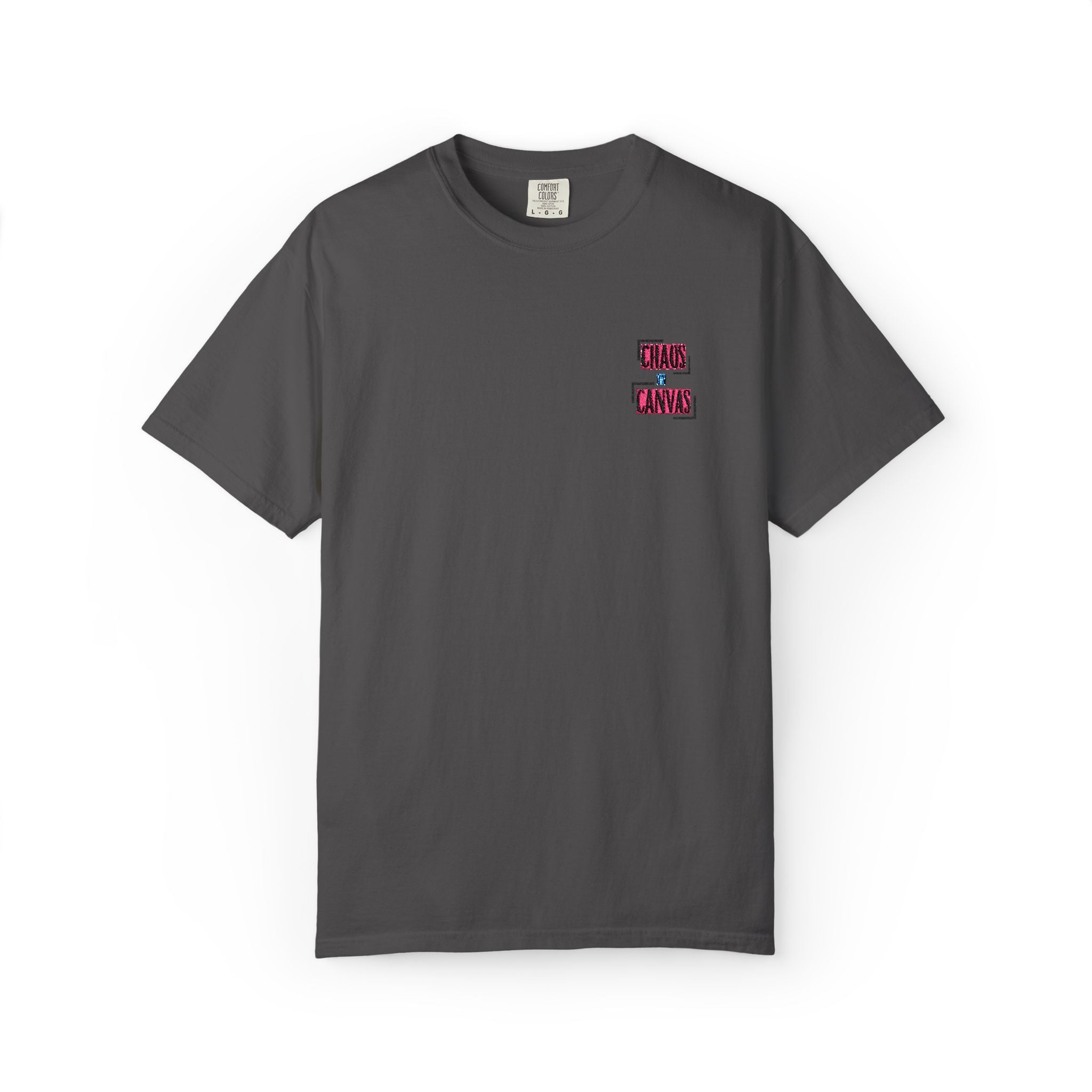 Branded Garment-Dyed T-shirt