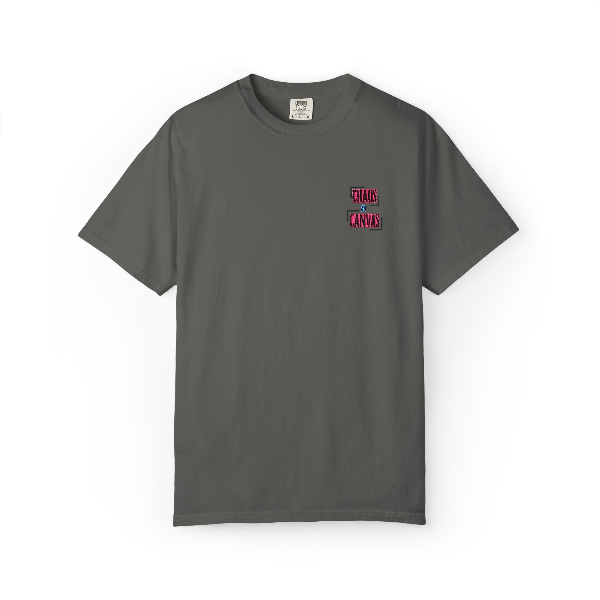 Branded Garment-Dyed T-shirt