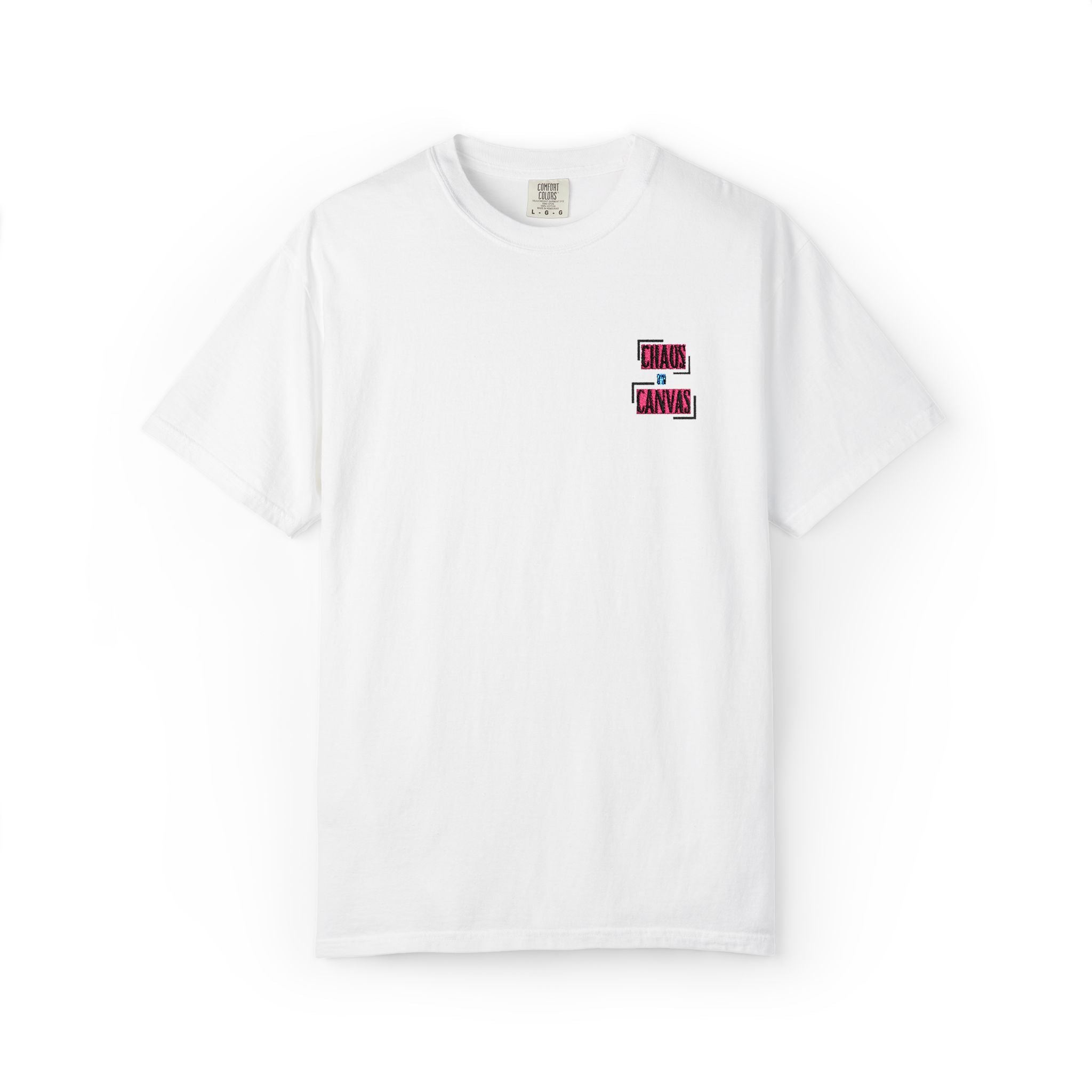 Branded Garment-Dyed T-shirt