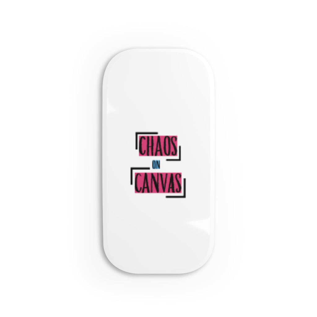 Chaos on Canvas Click-On Phone Grip