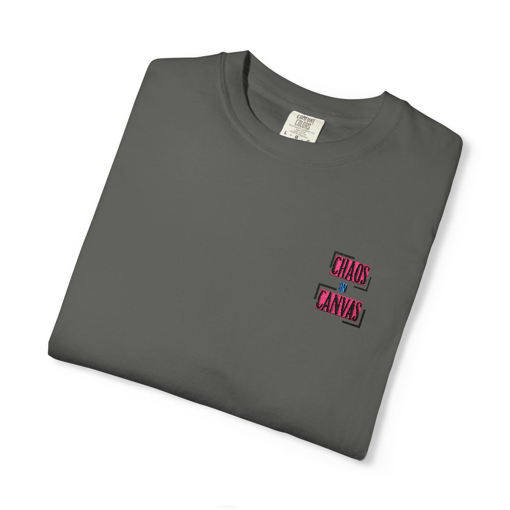 Branded Garment-Dyed T-shirt