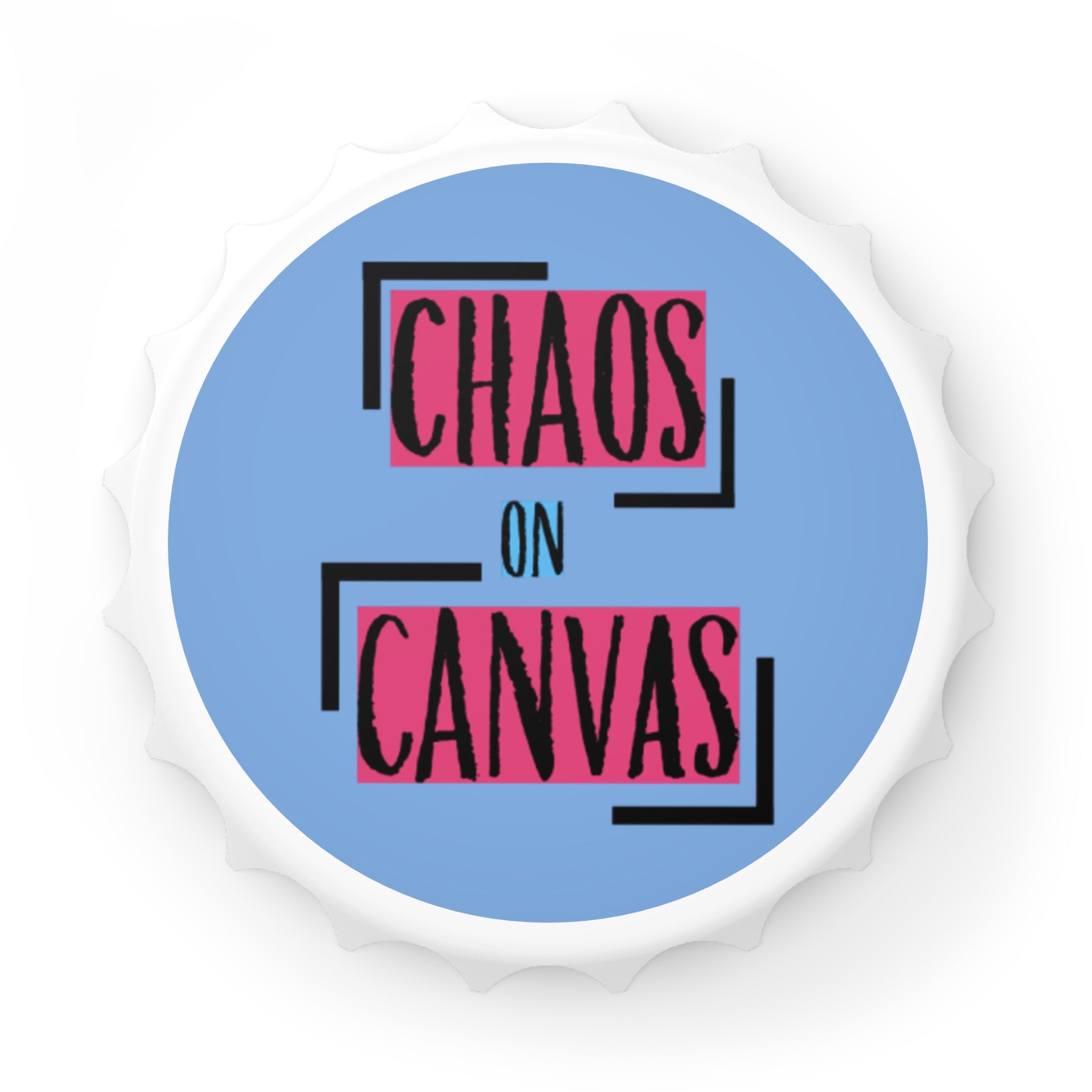 Bottle Opener — "Chaos on Canvas" Retro Art Bottle Opener